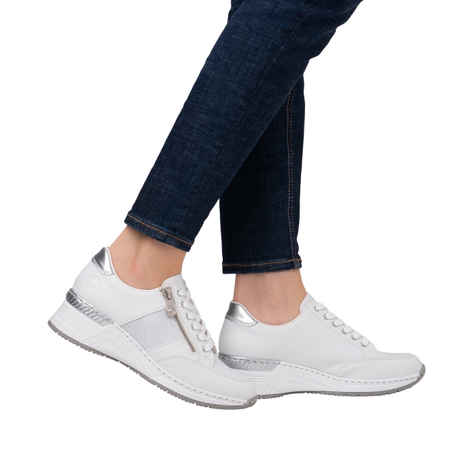 Rieker basket n4322.80 blanc2391801_4