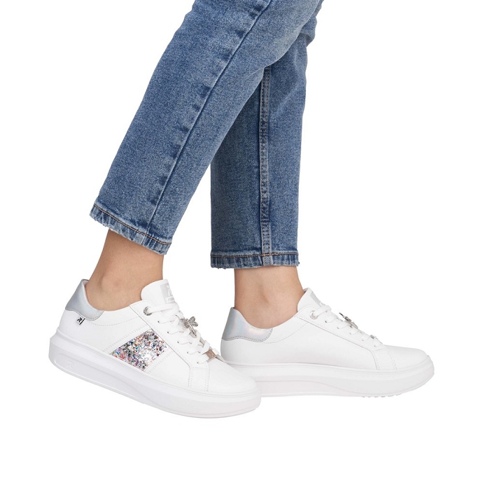 Rieker basket w1202.83 blanc multi2393001_4