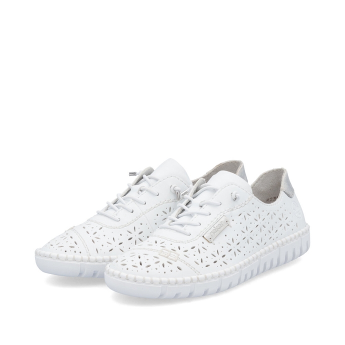 Rieker basket m2354.80 blanc