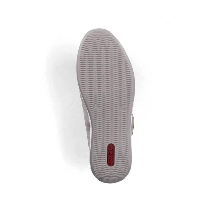 Rieker chaussure a bride n1161.90 gold2398001_6