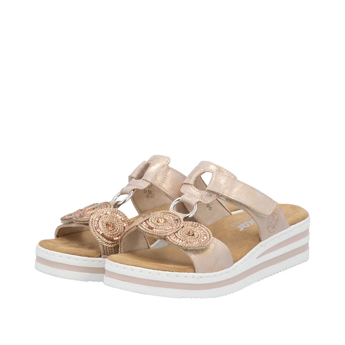 Rieker mule v0200.90 rose