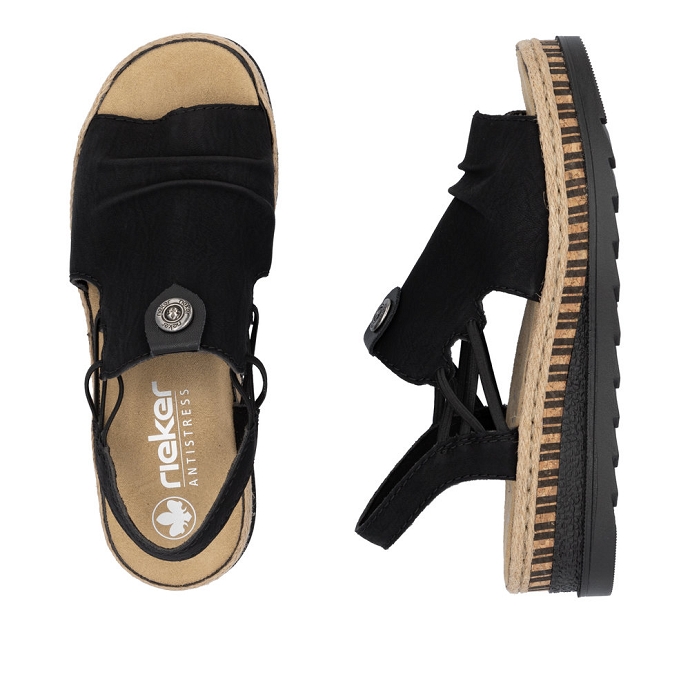 Rieker sandale v7972.00 noir2402801_3