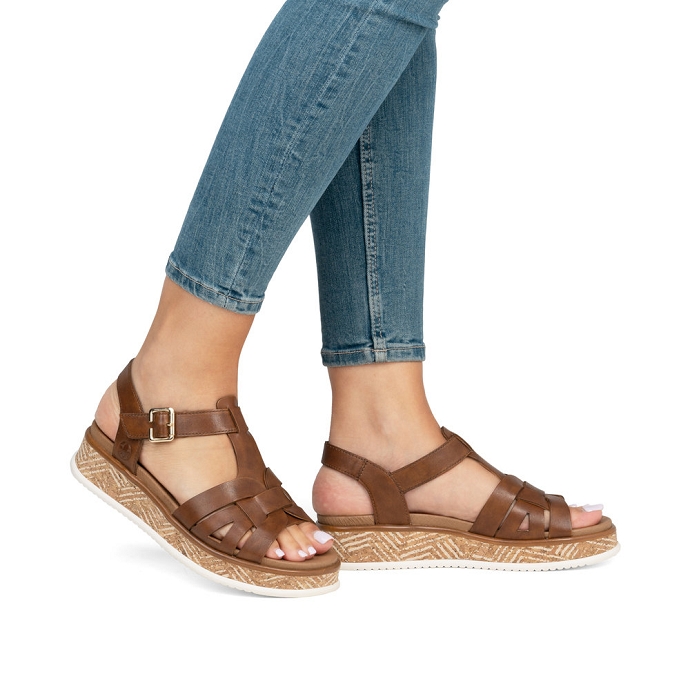 Rieker sandale w0853.24 brun2403501_4