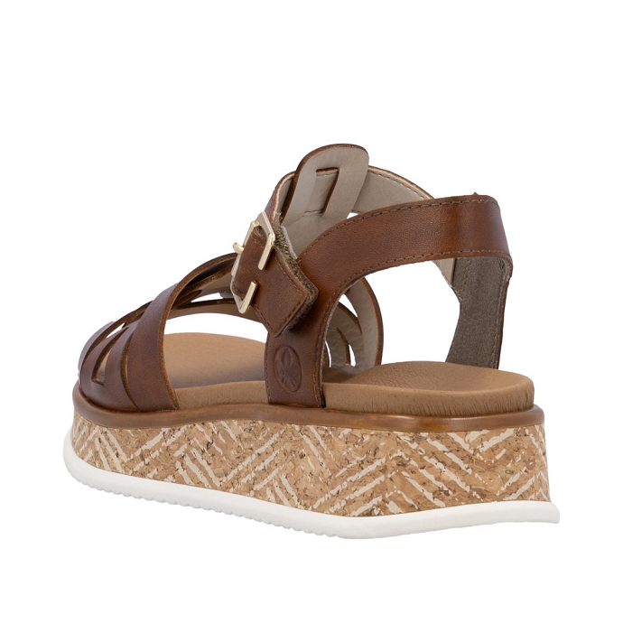 Rieker sandale w0853.24 brun2403501_5
