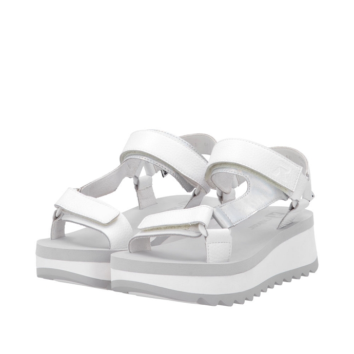 Rieker sandale w3051.80 blanc