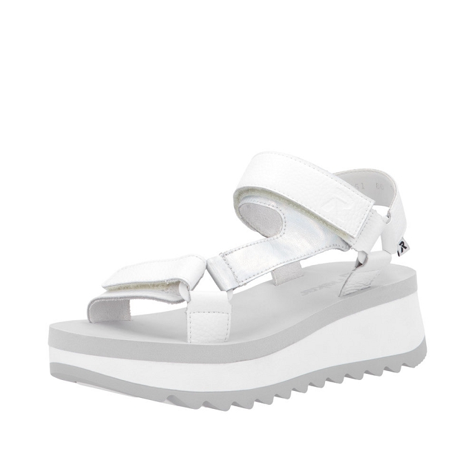 Rieker sandale w3051.80 blanc2403701_2