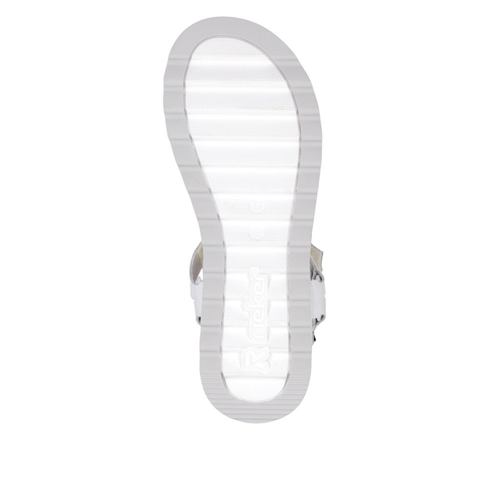 Rieker sandale w3051.80 blanc2403701_6