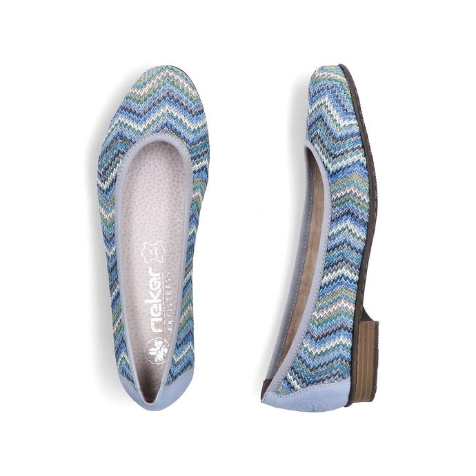 Rieker ballerine 51983.91 bleu2404901_3