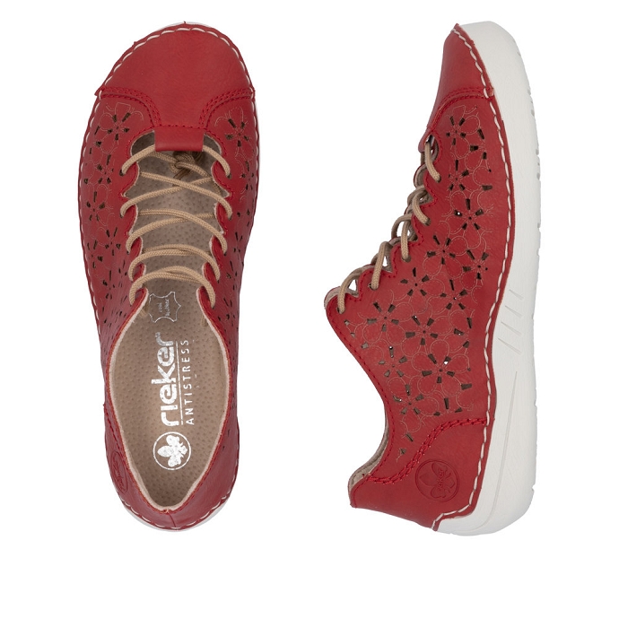 Rieker chaussure a lacets 52518.33 rouge2405101_3