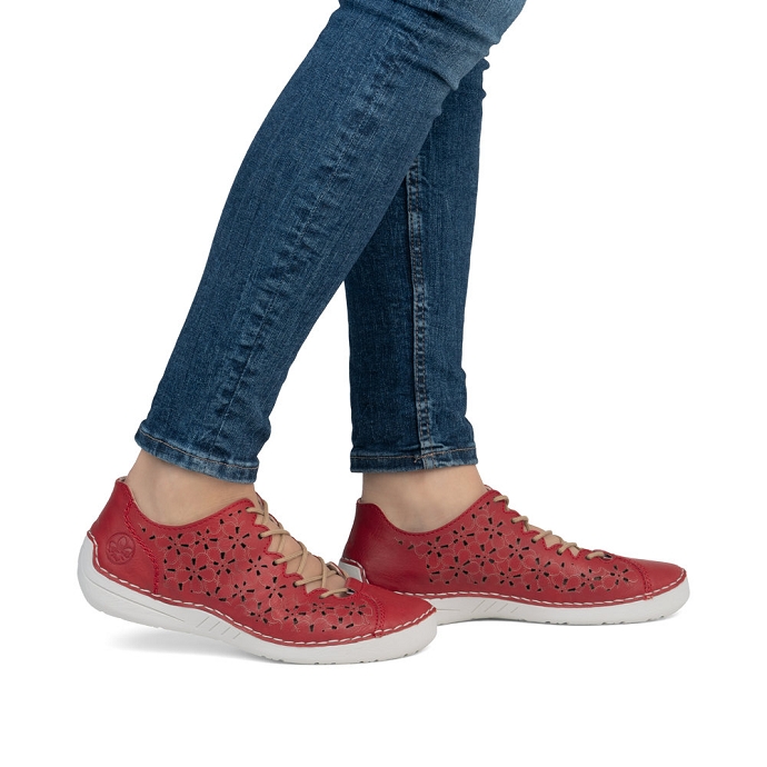 Rieker chaussure a lacets 52518.33 rouge2405101_4
