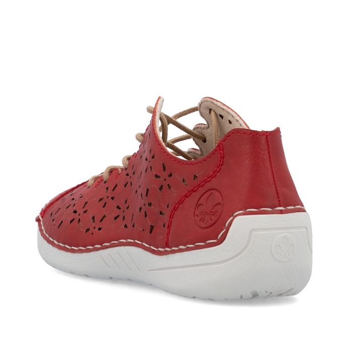 Rieker chaussure a lacets 52518.33 rouge2405101_5