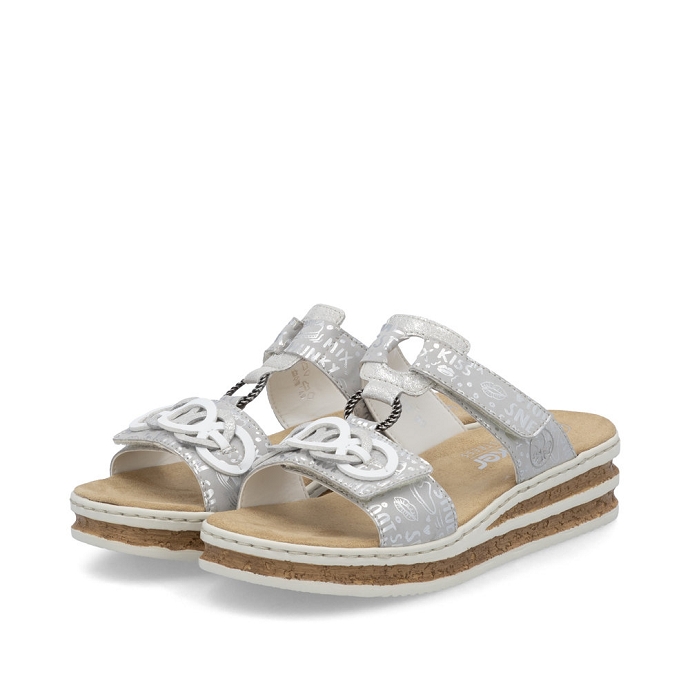 Rieker mule 62936.90 gris