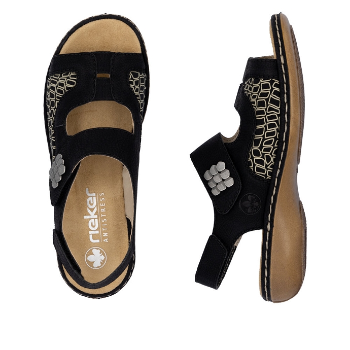 Rieker sandale 65989.01 noir2411301_3