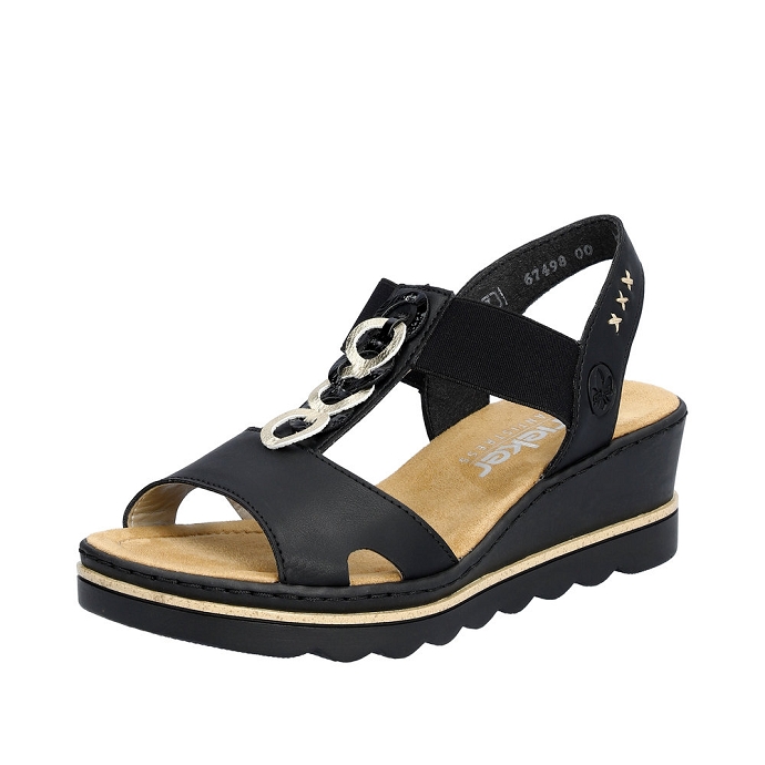 Rieker sandale 67498.00 noir2412001_2