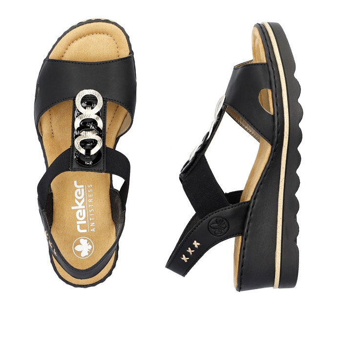 Rieker sandale 67498.00 noir2412001_3