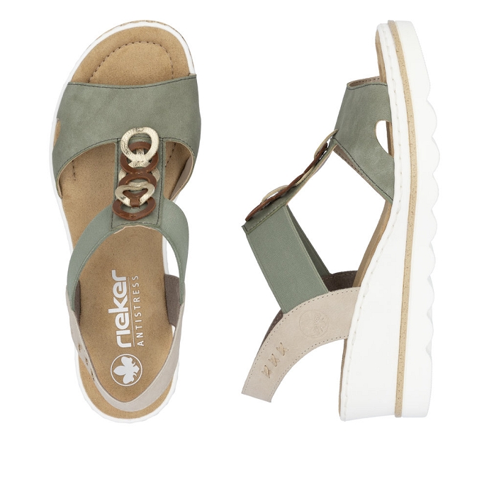 Rieker sandale 67498.52 kaki2412101_4