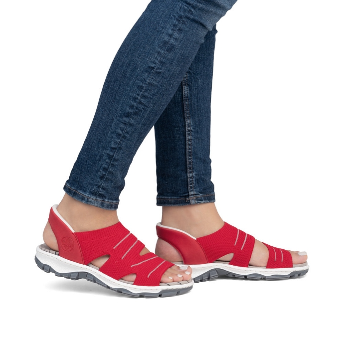 Rieker sandale 68895.33 rouge2413401_3