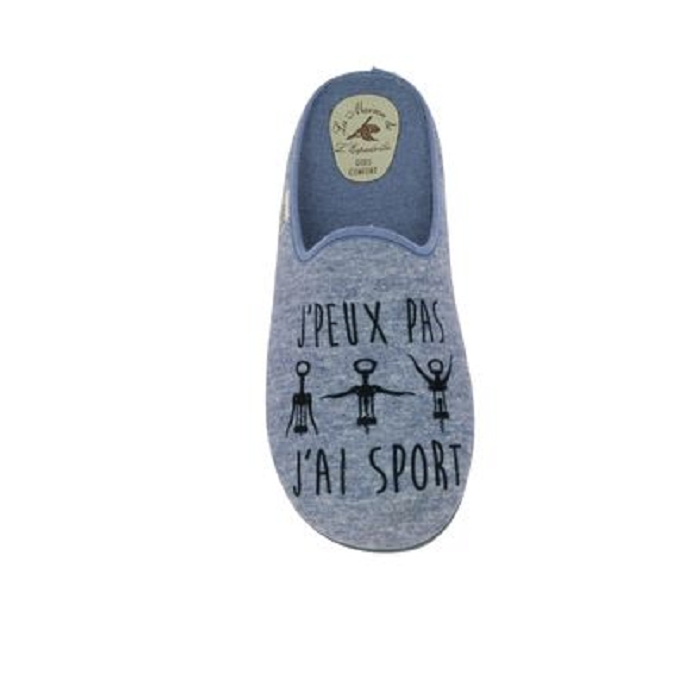 Maison de l espadrille chausson 2511.7 bleu