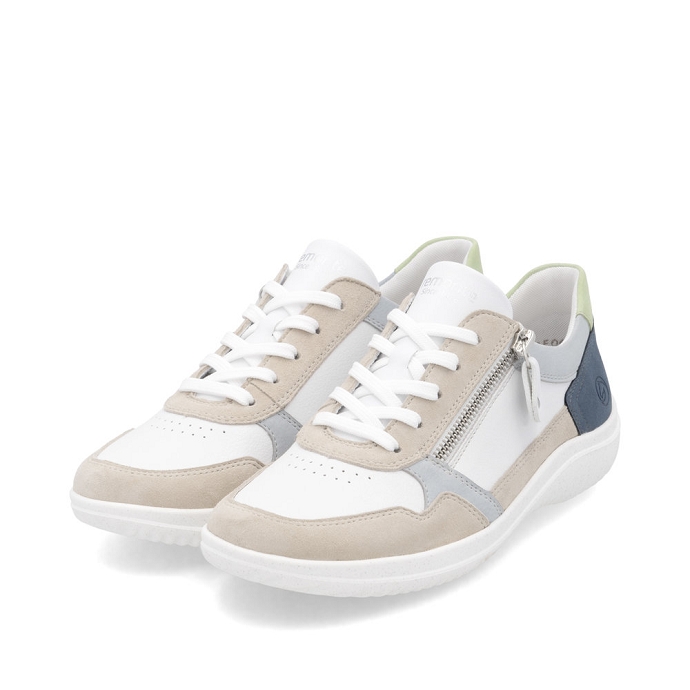 Remonte basket d1e06.81 blanc multi
