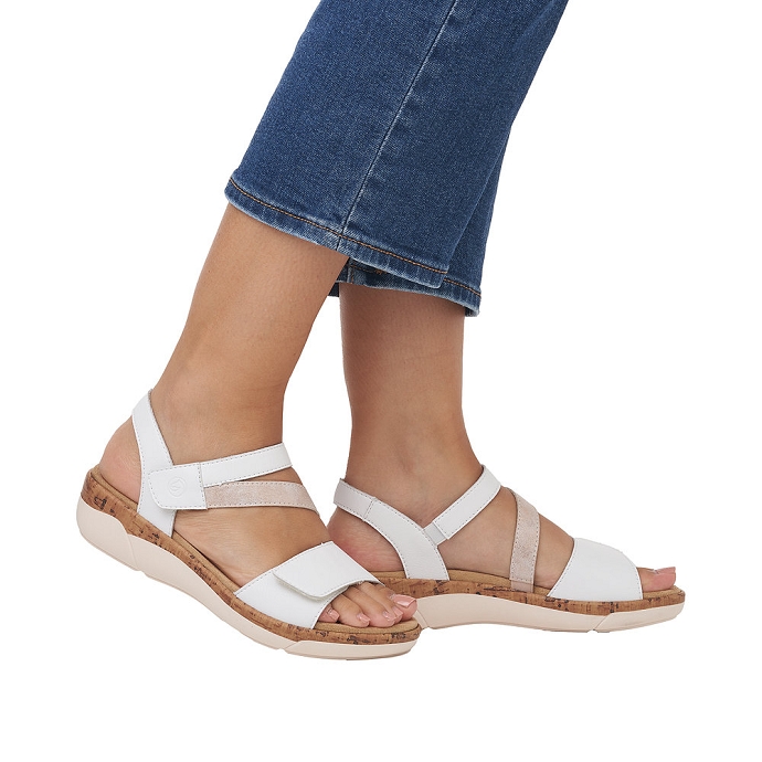 Remonte sandale r6860.80 blanc2441301_4