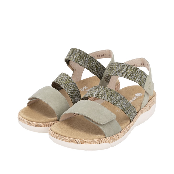 Remonte sandale r6861.52 kaki