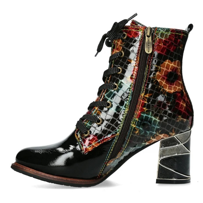 Laura vita bottine marbre0 noir2470401_2