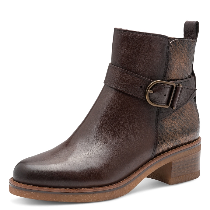 Marco tozzi bottine 2.25351.45.303 brun
