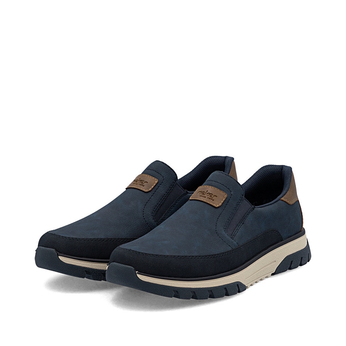 Rieker slip on b9350.14 bleu