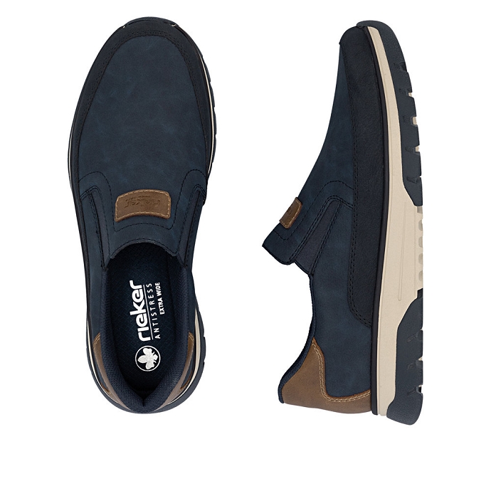Rieker slip on b9350.14 bleu2499801_3