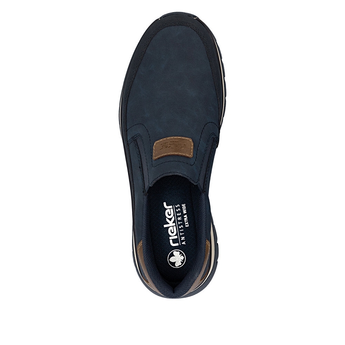 Rieker slip on b9350.14 bleu2499801_4