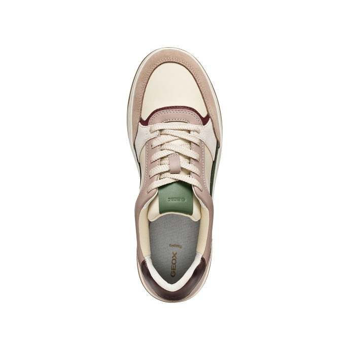 Geox basket d564qb blanc multi2509001_4