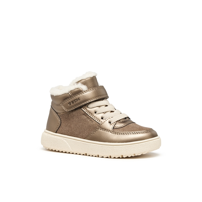 Geox basket j56hta gold