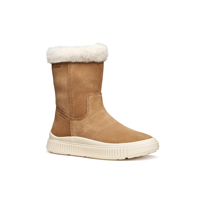 Geox bottine j56nfb camel