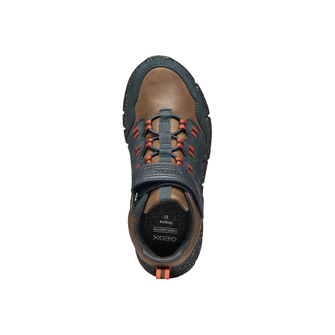 Geox basket j949xa brun2515901_5