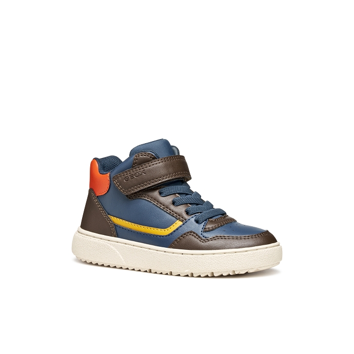 Geox basket j56ldb brun