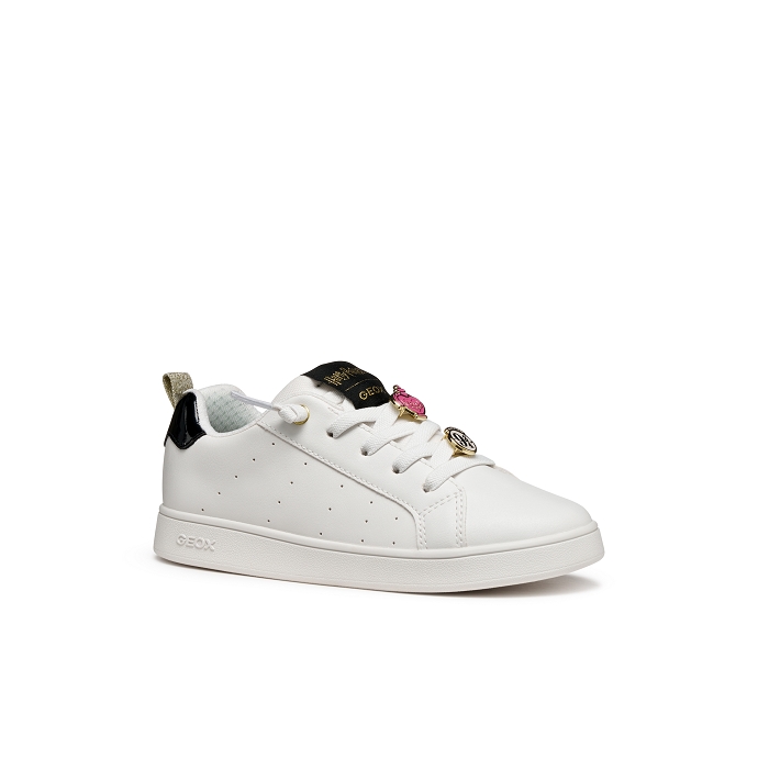 Geox basket j56lra blanc