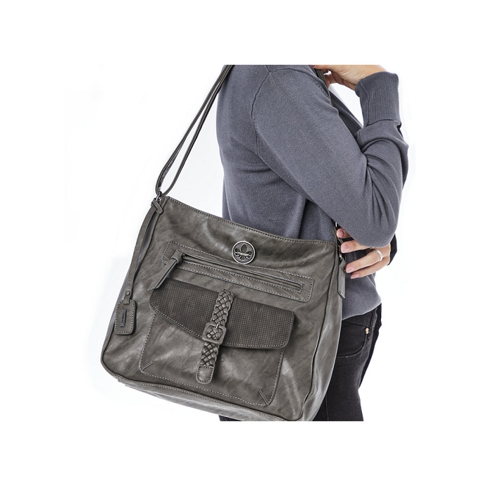 Rieker sac h1340.42 gris2561501_2