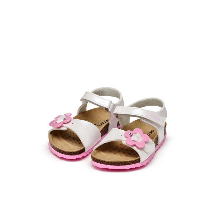 Geox sandale b552rd blanc