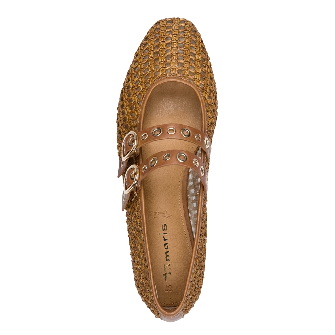 Tamaris ballerine 1.22144.46.305 brun2624501_3