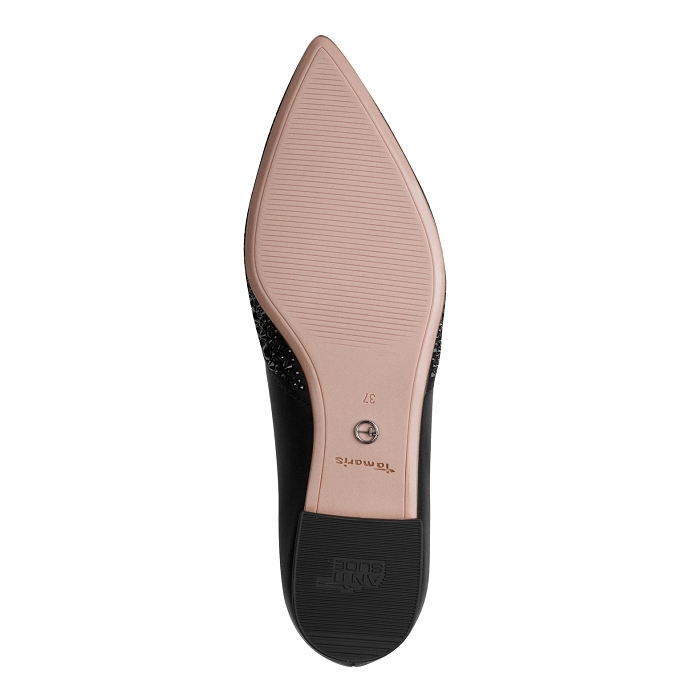 Tamaris ballerine 1.22156.46.001 noir2624701_4