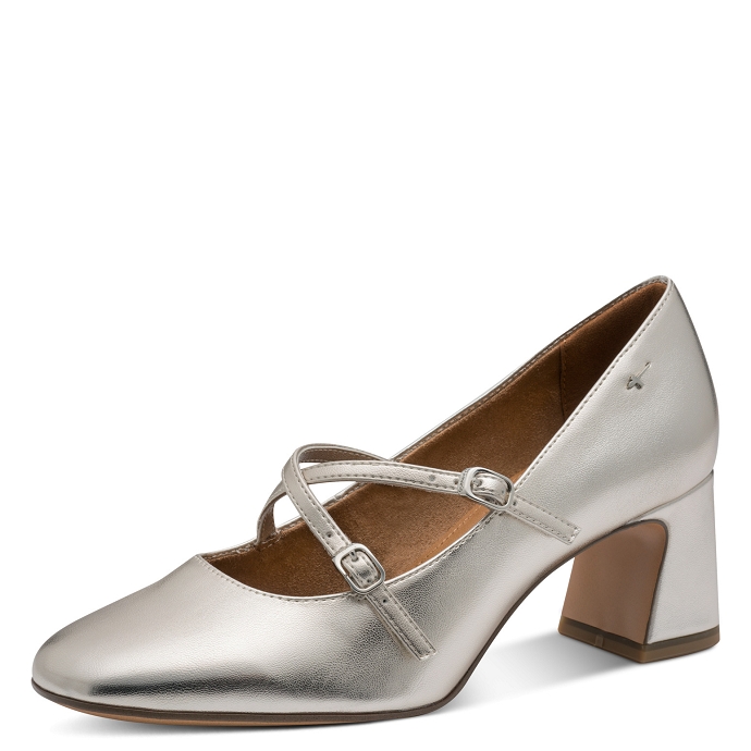 Tamaris escarpin 1.22412.46.957 platinum