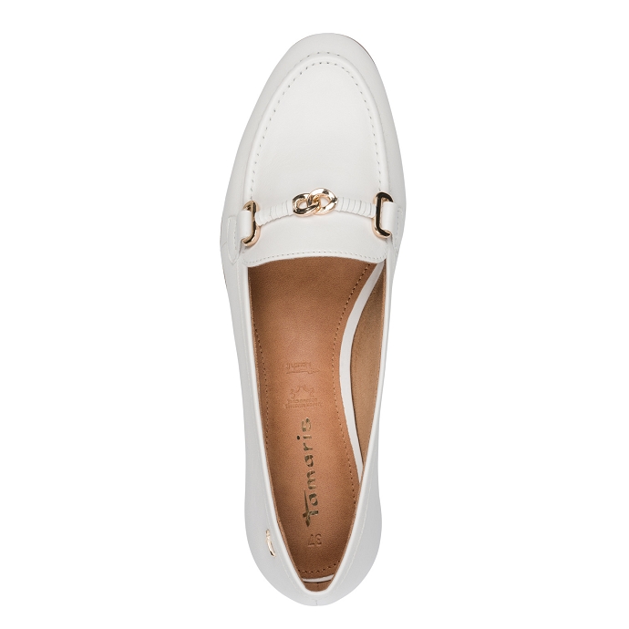 Tamaris mocassin 1.24240.44.117 blanc2632701_2