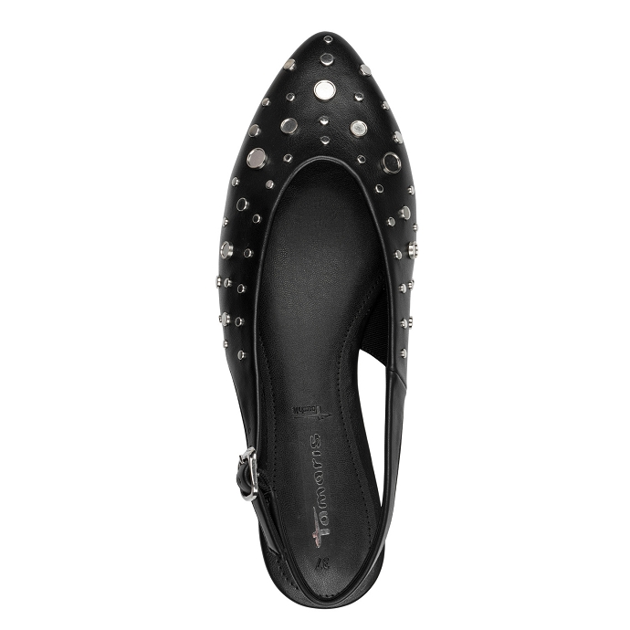 Tamaris ballerine 1.29408.46.001 noir2633501_2