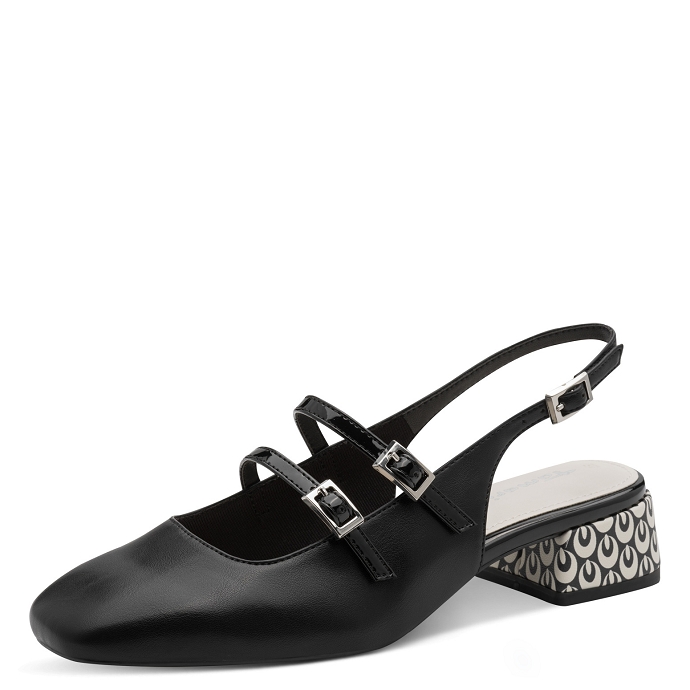 Tamaris escarpin 1.29510.44.098 noir