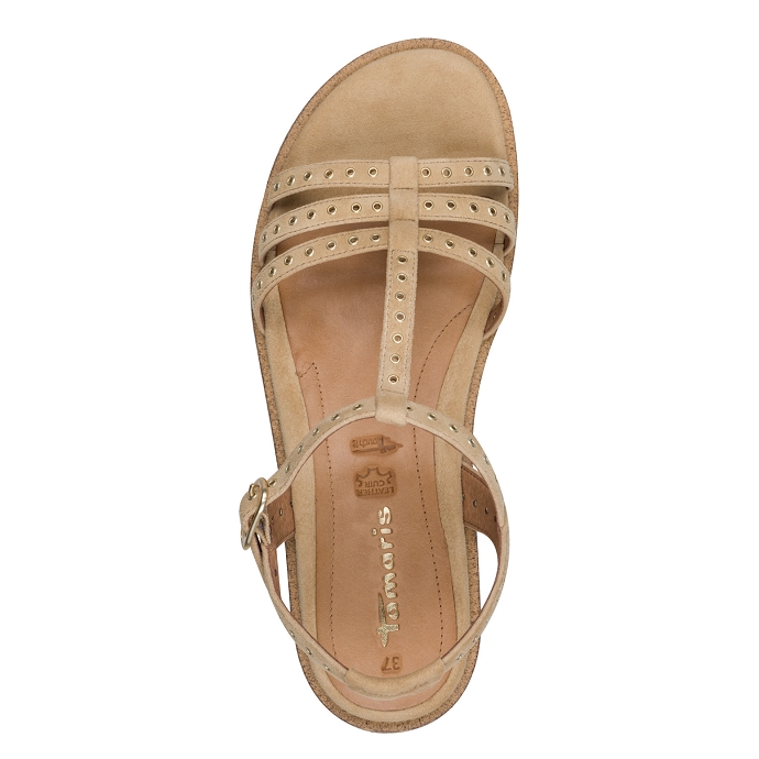 Tamaris sandale 1.28111.46.435 brun2641001_3