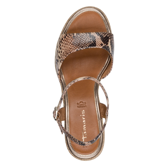 Tamaris sandale 1.28336.46.386 bronze2647301_2