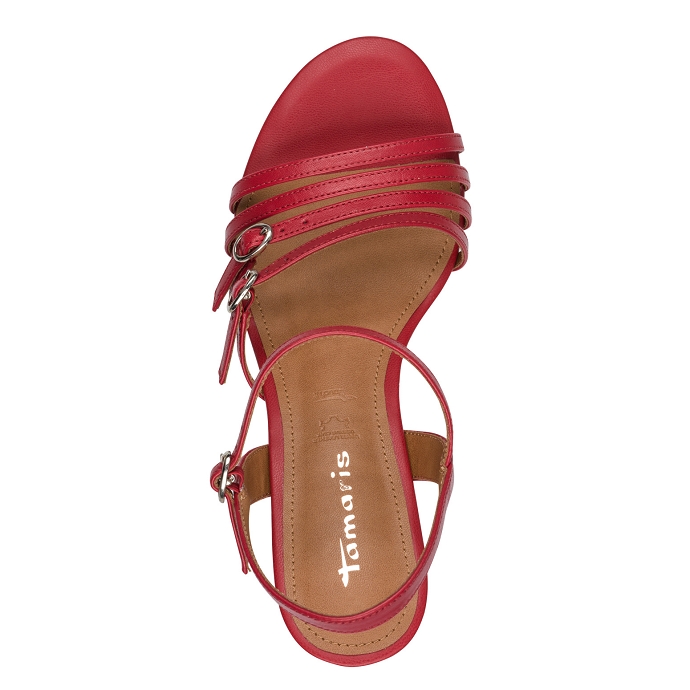 Tamaris sandale 1.28351.46.500 rouge2648901_2