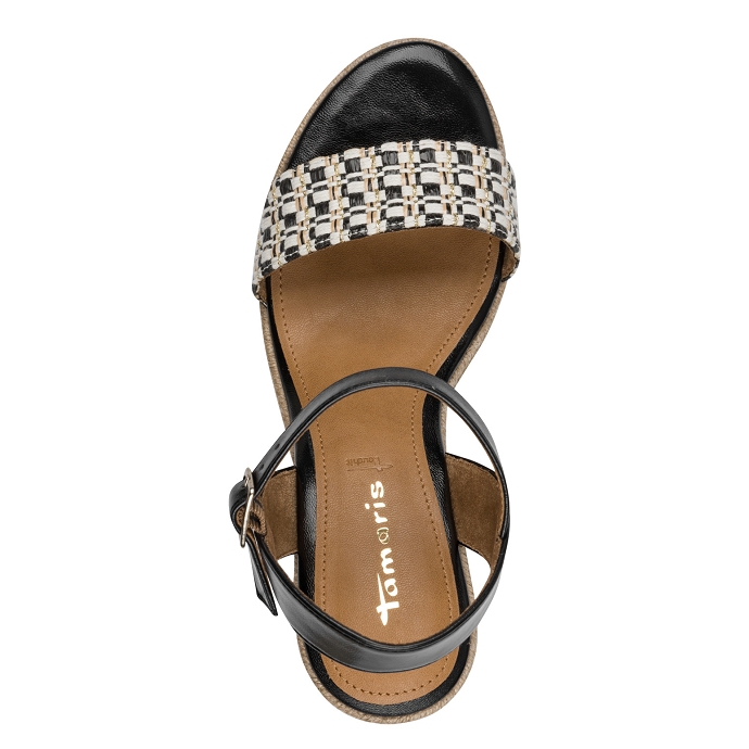 Tamaris sandale 1.28376.46.098 noir2650601_2