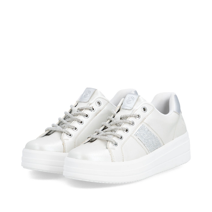 Remonte basket d1c10.90 blanc multi