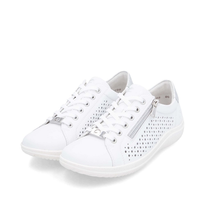 Remonte basket d1e08.80 blanc